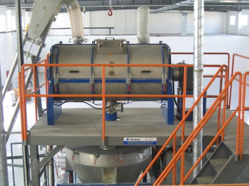 Horizontal Ribbon Mixer Machine